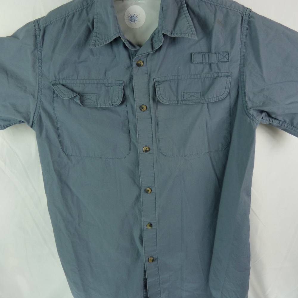 Wrangler men's Gray Button Shirt Small